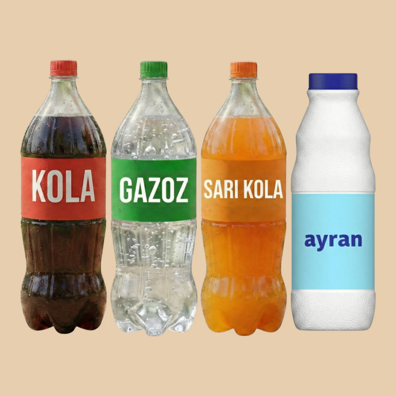 AYS KEBAP Ayran/Kola/Fanta/Sprite 1 LT